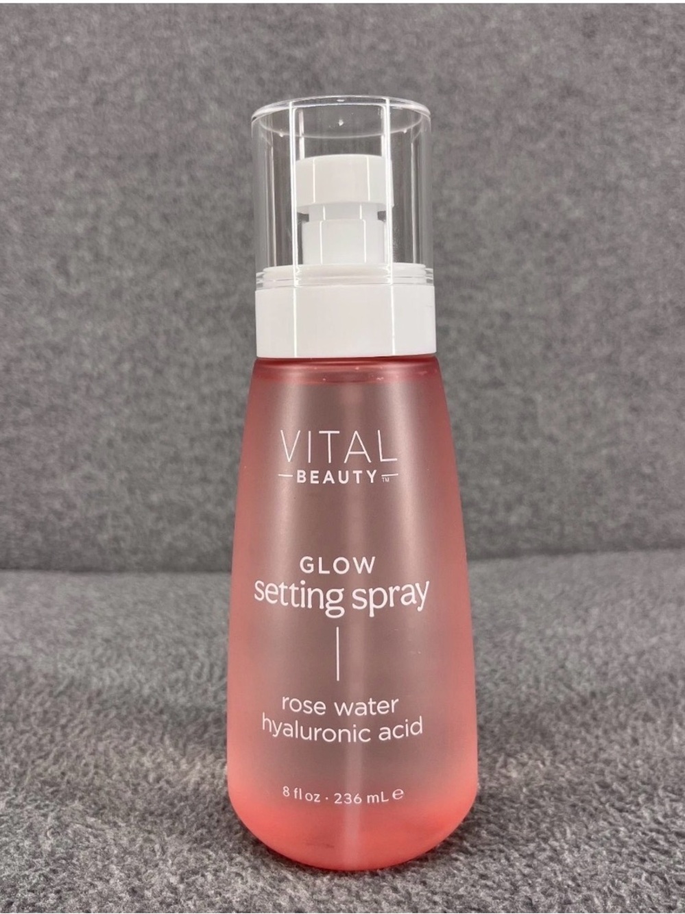Glow Setting Spray — Rose Water & Hyaluronic Acid (Pink)